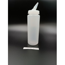 Диспенсер для соусов, прозорий, 250 мл. з обертовим наконечником GPSM--00250tr Gastro Plast PE Прозорий