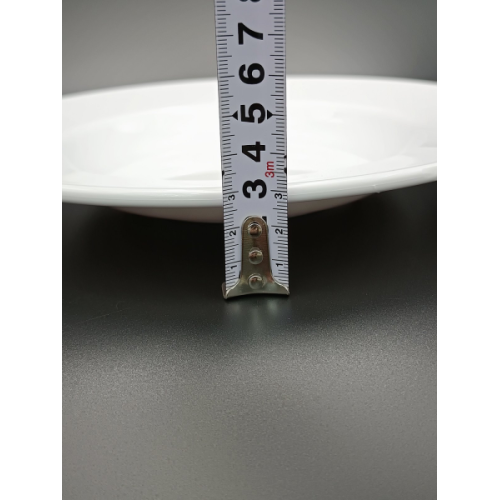 Тарілка глибока з полікарбонату 23 см, біла GP--00C23W Gastro Plast PC Білий