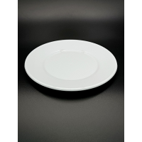 Тарелка кругла мілка з поликарбоната, 15 см GP--00D15 Gastro Plast PC Белый