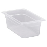 Гастроемкость из прозрачного полипропилена Cambro 44PP GN 1/4 - 265х162х100 мм, 2.5 л