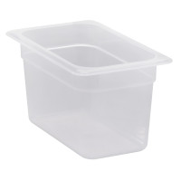 Гастроємність із прозорого поліпропілену Cambro 46PP GN 1/4 - 265х162х150 мм, 3.7л