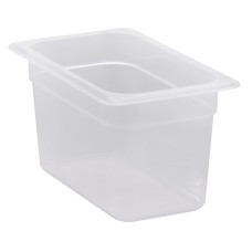 Гастроемкость из прозрачного полипропилена Cambro 46PP GN 1/4 - 265х162х150 мм, 3.7л