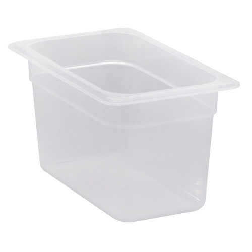 Гастроемкость из прозрачного полипропилена Cambro 46PP GN 1/4 - 265х162х150 мм, 3.7л