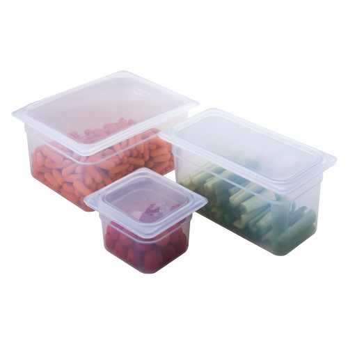 Гастроемкость из прозрачного полипропилена Cambro 46PP GN 1/4 - 265х162х150 мм, 3.7л