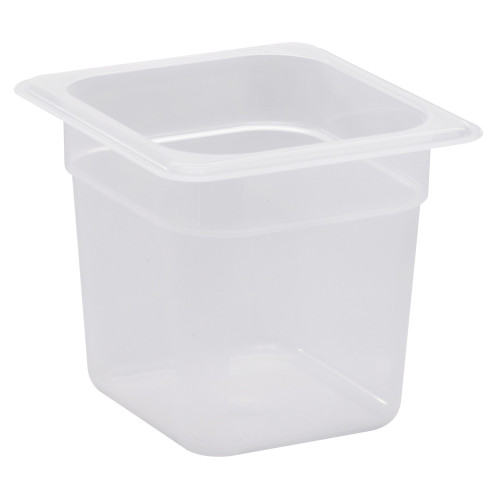Гастроемкость из прозрачного полипропилена Cambro 66PP GN 1/6 - 176х162х150 мм, 2.2 л