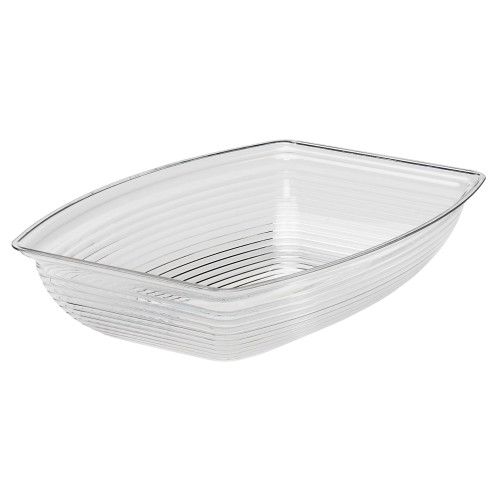 Салатниця Cambro рифлена 229х308 мм 2.7 л RSB912CW-1