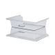 Крышка прямоугольная Cambro с петлями RD1826CWH