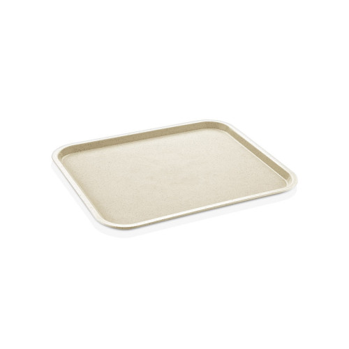 Піднос GastroPlast Fast Food 360х430 мм молочний GTPP--003643