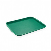 Піднос з ручками GastroPlast Fast Food 270х360 мм зелений GT--002736GR