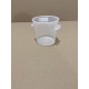 Контейнер для хранения продуктов GastroPlast 0.95 л полипропилен без крышки круглый GRPP--001