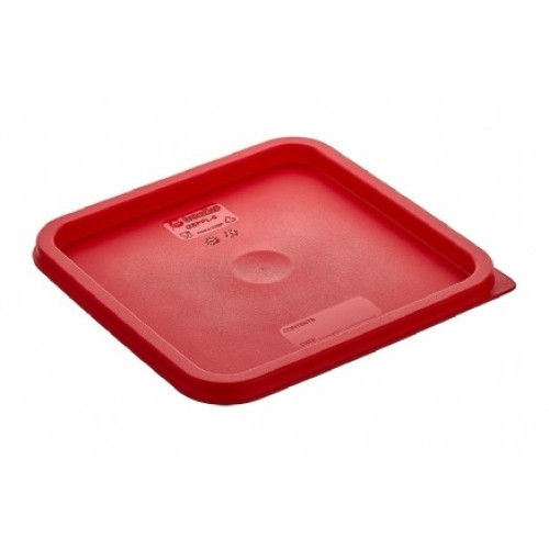 Крышка для контейнера из полипропилена GastroPlast 5,7/7,6 л красная GSPPL-6R