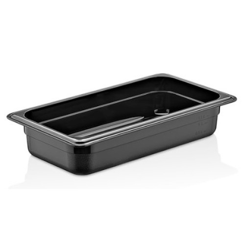 Гастроемкость из поликарбоната черная GN 1/2 GastroPlast GNP-1265/B - 325х265х65 мм