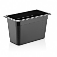 Гастроемкость из поликарбоната черная GN 1/4 GastroPlast GNP--0014200BL - 265х162х200 мм