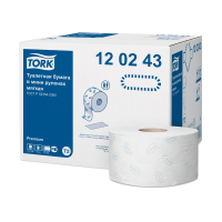 Туалетная бумага Tork (Premium) в мини-рулонах джамбо 120243