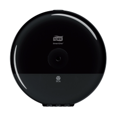 Диспенсер для туалетного паперу Tork SmartOne T9 з центр.витяжкой чорний 681008