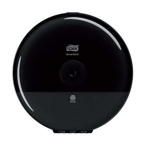 Диспенсер для туалетной бумаги Tork SmartOne T9 с центральной вытяжкой черный 681008