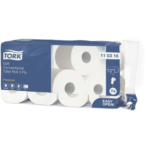 Ультрамякий туалетний папір Tork T4 Premium 110316