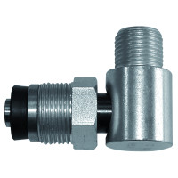 Фітинг поворотний оцинкована сталь 1/2" Ramex 4961-12