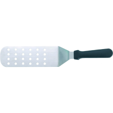 Лопатка кондитерська перфорована Mallard Ferriere 200х75 мм APS чорна 01031