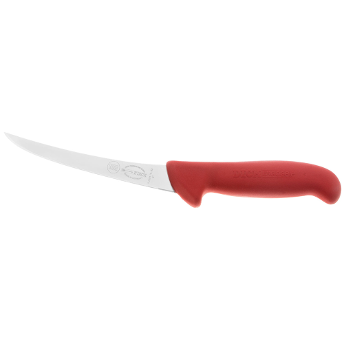 Ніж обвалювальний DICK ErgoGrip 150 мм жорсткий червоний 82991150-03