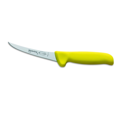 Нож обвалочный DICK MasterGrip 150 мм гибкий изогнутое лезвие желтый 82881150-54