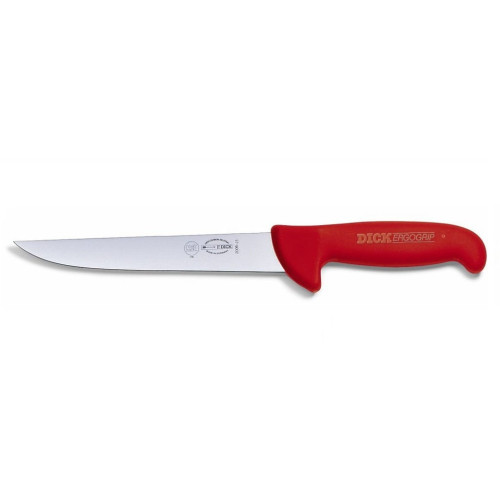 Нож разделочный DICK ErgoGrip 210 мм красный 82006210-03