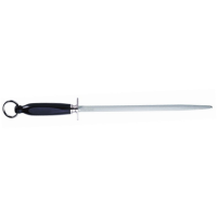 Мусат DICK Sharpening Steel овальный стандартная насечка 300 мм черный 76553300