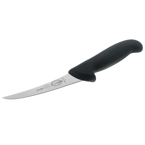 Ніж обвалювальний Dick ErgoGrip 130 мм напівгнучкий чорний 82982130-01