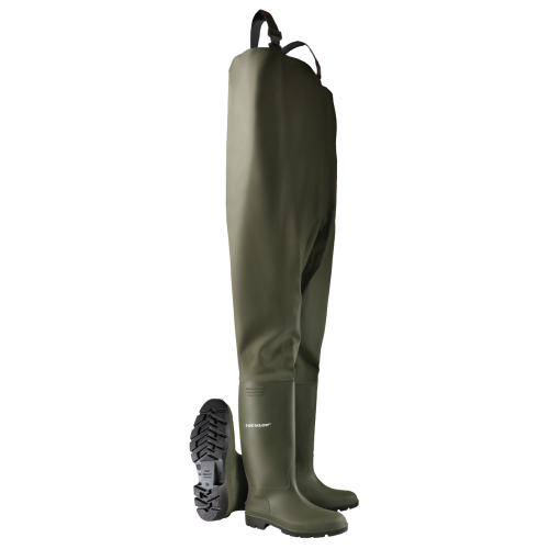 Вейдерси DUNLOP PRICEMASTOR CHEST WADER рибацькі забродні (напівкомбінезон) розмір 43 388VP 43