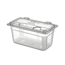 Крышка для гастроемкости GastroPlast откидная для GNPC 1/3 сплошная GNPLM--0013