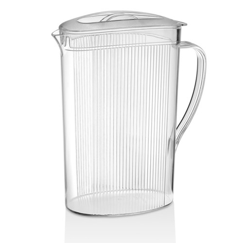 Графин GastroPlast полікарбонат 2.2 л ребристий GSRH--0002