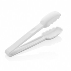 Щипцы GastroPlast поликарбонат 220 мм белые GSM--0001/W
