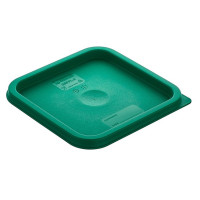 Кришка для контейнера з полікарбонату Gastroplast 11,4 л/17,2 л/20,8 л квадратна зелена GSPPL-12G