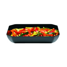 Блюдо восьмиугольное Cambro 254х305х50 мм черное SFG1012PC110