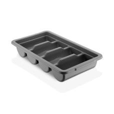 Контейнер для столовых приборов GastroPlast (4 отделения) совместим с GKL-04 серый GK-04