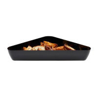 Блюдо трикутне CAMBRO 305х380х64 мм чорне SFT1212