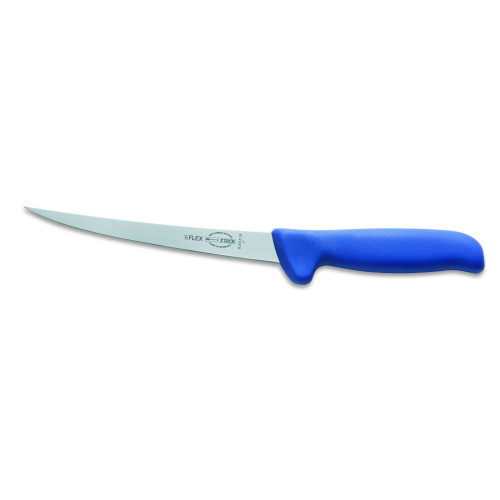 Нож обвалочный DICK ErgoGrip 180 мм полугибкий синий 82418180