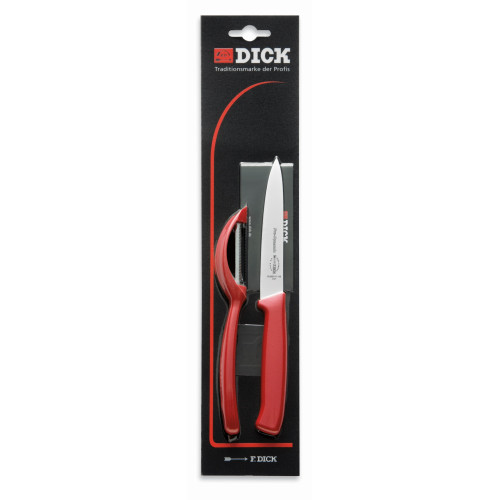 Набір кухонних ножів DICK Set червоні 85700102-03