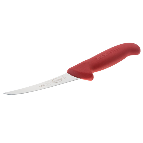 Ніж обвалювальний DICK ErgoGrip 130 мм гнучкий червоний 82981130-03