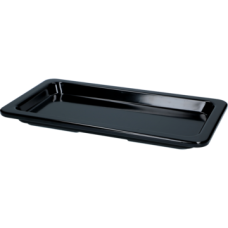 Гастроемкость из меламина с тонким ободком черная Dalebrook GN 1/3 TB1450 - 325х176х30 мм, 0.3 л