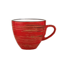 Чашка чайная Wilmax England Spiral Red 300 мл красная WL-669236/A