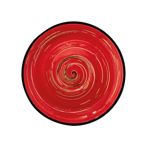 Блюдце Wilmax England Spiral Red Ø 15 см WL-669236/B
