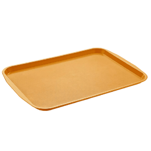 Піднос з ручками GastroPlast Fast Food ABS 360х460 мм жовтий GT-3646Y