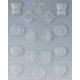 Форма для шоколада Martellato Ассорти конфеты 15 шт 90-5105