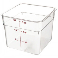 Контейнер Cambro квадратний 6 л 6SFSCW-135