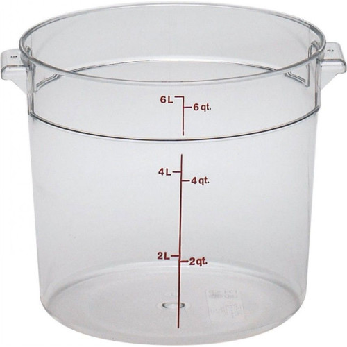 Контейнер круглый Cambro 6 л RFSCW6-135