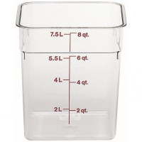 Контейнер Cambro квадратний 8 л 8SFCW-135