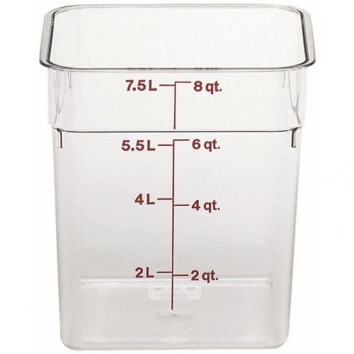 Контейнер Cambro квадратний 8 л 8SFCW-135