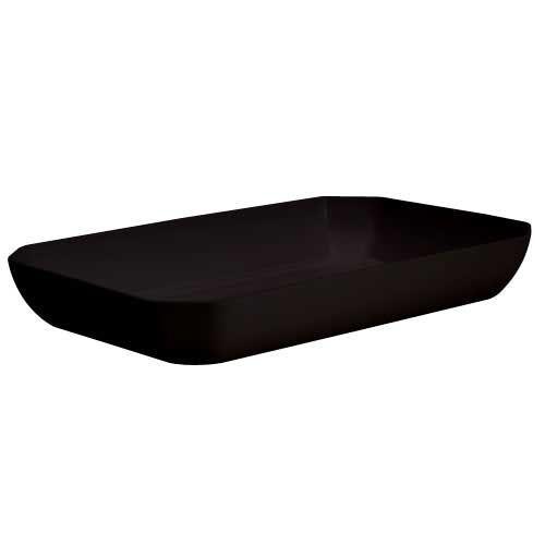 Блюдо Cambro прямоугольное пластик 254х380х50 мм 3.3 л черное SFG1015PC110