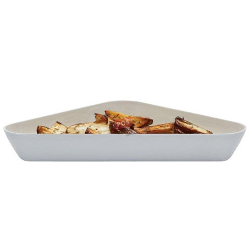 Блюдо Cambro трикутне пластик 4.2 л біле SFТ1515-148